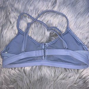 Light blue bikini top size small